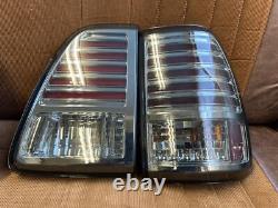 100 Series Land Cruiser Lx Smoke Tail Led Left And Right Set Light Lamp Toyota