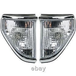 1Pair Crystal Corner Lamp Lights Landcruiser Prado 70 75 78 Series 90-96