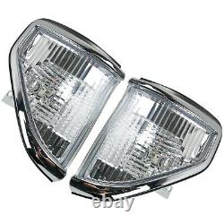 1Pair Crystal Corner Lamp Lights Landcruiser Prado 70 75 78 Series 90-96