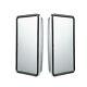 2Pcs Door Mirror Glass Heads PAIR LH+RH For Toyota Landcruiser 70 75 78 Series