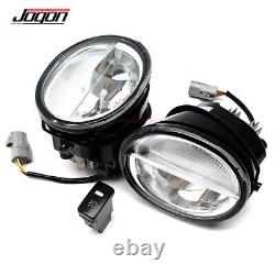 2X For Toyota Land Cruiser 70 LC76 79 J76 77 LED Front Bumper Fog Lamp Light DRL