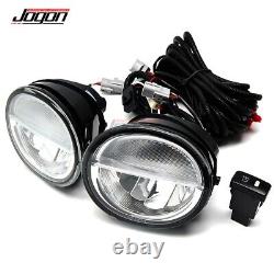 2X For Toyota Land Cruiser 70 LC76 79 J76 77 LED Front Bumper Fog Lamp Light DRL