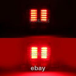 2X Smoked Tail Lamp Rear Light LED For Toyota Land Cruiser LC70 75 78 1984-2007