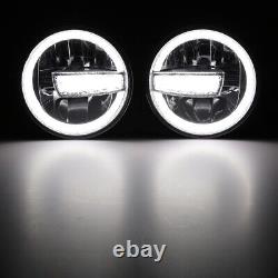 7 Inch LED Headlight Lamp For Toyota Landcruiser HZJ75 60 70 73 78 79 Series