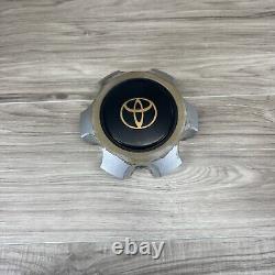 93-98 Toyota Land Cruiser FZJ80 FJ80 Silver Black Gold Wheel Center Cap Hub GTX