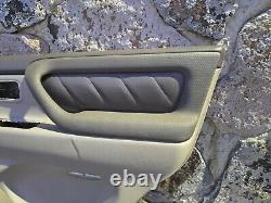 98-07 Toyota Land Cruiser 100 series door panels set oak tan brown beige OEM V25