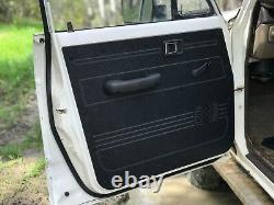 Black ABS Toyota Land Cruiser 60 Series Manual Door Panels Rugged & Waterproof