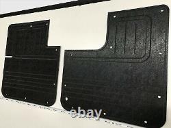 Black ABS Waterproof Door Cards Fits Toyota Landcruiser FJ40-47 SWB x4