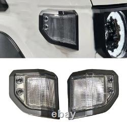 Clear Front Corner Signal Lamp For Toyota Land Cruiser 70 Series 2024+ Facelift