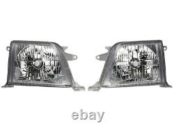 DEPO Halogen Headlight Lamp LH RH Set for TOYOTA Land Cruiser PRADO 90 Series
