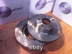 Disc Brake Rotors to suit Toyota Landcruiser 80 Series 1992-98 Slotted UPG Front