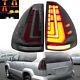 Dynamic LED Rear Bumper Tail Light Clear For 03-09 Toyota Land Cruiser Prado 120
