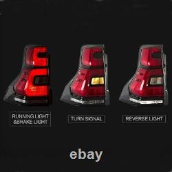 For 2018-2022 Land Cruiser Prado Series 150 Pair Rear Brake Lamp Tail Light 2pcs