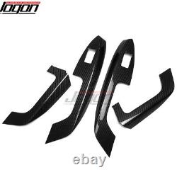 For Toyota Land Cruiser 300 GR LC300 2023+ Dry Carbon Front Rear Door Panel Grab