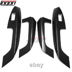 For Toyota Land Cruiser 300 GR LC300 2023+ Dry Carbon Front Rear Door Panel Grab