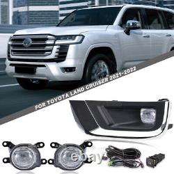 For Toyota Land Cruiser 300 Series LC300 2021 2022 LED Fog Light Driving Lamp