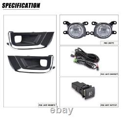 For Toyota Land Cruiser 300 Series LC300 2021 2022 LED Fog Light Driving Lamp