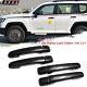 For Toyota Land Cruiser LC 300 LC300 GR 2023+ Carbon Side Door Handle Cover Trim