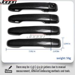 For Toyota Land Cruiser LC 300 LC300 GR 2023+ Carbon Side Door Handle Cover Trim