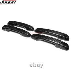 For Toyota Land Cruiser LC 300 LC300 GR 2023+ Carbon Side Door Handle Cover Trim