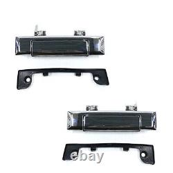 Genuine Toyota 60 70 Series Land Cruiser Front Outer Door Handles Pair LH/ RH