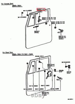 Genuine Toyota LandCruiser 45 40 Series FJ BJ Front Right RH Inner Door Handle