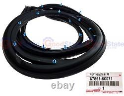 Genuine Toyota LandCruiser 80 Series HZJ Front Right RH Door Rubber Seal