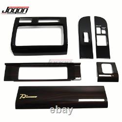 Grain Wood Interior Console Trim Kits For Toyota Land Cruiser 70 LC76 77 78 FJ79