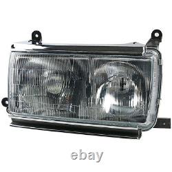 JDM Style Front Right Headlight Lamp For Toyota Land Cruiser 80 Series 90-94