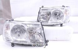 JDM Toyota Land Cruiser 100 Series Headlights Right Left Pair DEPO D12-1103