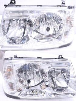 JDM Toyota Land Cruiser 100 Series Headlights Right Left Pair DEPO D12-1103