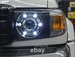 LED DRL & Dual Beam Head Lights For Toyota Land Cruiser 70 Series LC76 LC78 LC79