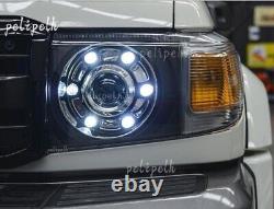 LED DRL & Dual Beam Head Lights For Toyota Landcruiser 70 Series LC76 LC78 LC79