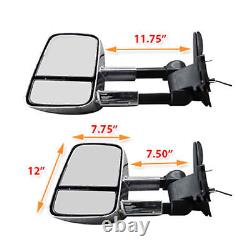 NEW Electric Towing Caravan Mirrors For 100 Series Toyota Landcruiser 1998-2007