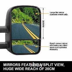 NEW Electric Towing Caravan Mirrors For 100 Series Toyota Landcruiser 1998-2007