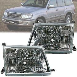 New Front Right Left Side Headlight Lamp Fit Land Cruiser 100 Series Expedite