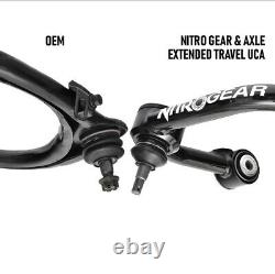 Nitro Gear Extended Travel Upper Control Arms For 1998-2007 Toyota Land Cruiser