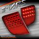 Red LED Rear Fog Brake Tail Lights for TOYOTA LANDCRUISER 200 Series 07-15 FJ200