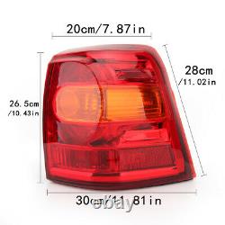 Right RH Side Outer Tail Light Lamp For Toyota Land Cruiser 200 Series 2012-2015