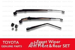 TOYOTA Genuine LAND CRUISER 80 81 Series Front Rear Wiper Arm LH RH Set RHD