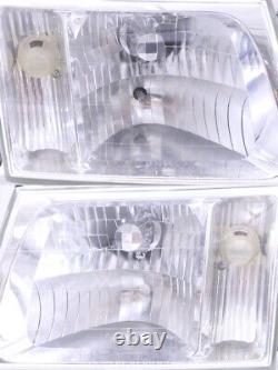 TOYOTA Genuine Land Cruiser 100 Series Headlight Lamp LH RH Set