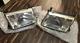 TOYOTA Genuine Land Cruiser 100 Series Headlight Lamp LH RH Set Used From Japan