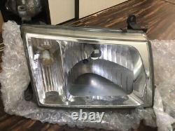 TOYOTA Genuine Land Cruiser 100 Series Headlight Lamp LH RH Set Used From Japan