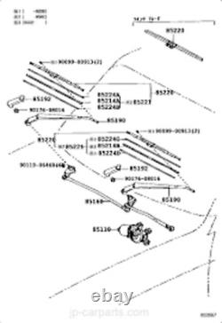 TOYOTA Genuine OEM LAND CRUISER FZJ80 80 Series RHD Front Wiper Arm RH & LH Set