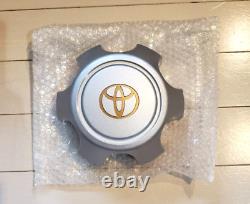 TOYOTA LAND CRUISER 80 Series Genuine Wheel Center Hub Cap Ornament 4pcs Set