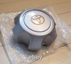 TOYOTA LAND CRUISER 80 Series Genuine Wheel Center Hub Cap Ornament 4pcs Set