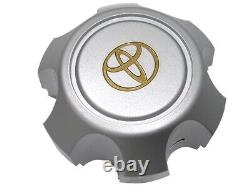 TOYOTA LAND CRUISER 80 Series Genuine Wheel Center Hub Cap Ornament 4pcs Set