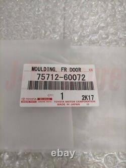 TOYOTA LAND CRUISER PRADO 150 Series 2010-2020 Genuine Door Belt Molding Set OEM