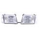 TOYOTA Land Cruiser 100 Series Headlight Lamp LH RH Set Genuine Used