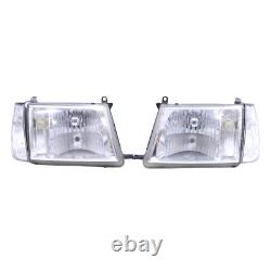 TOYOTA Land Cruiser 100 Series Headlight Lamp LH RH Set Genuine Used